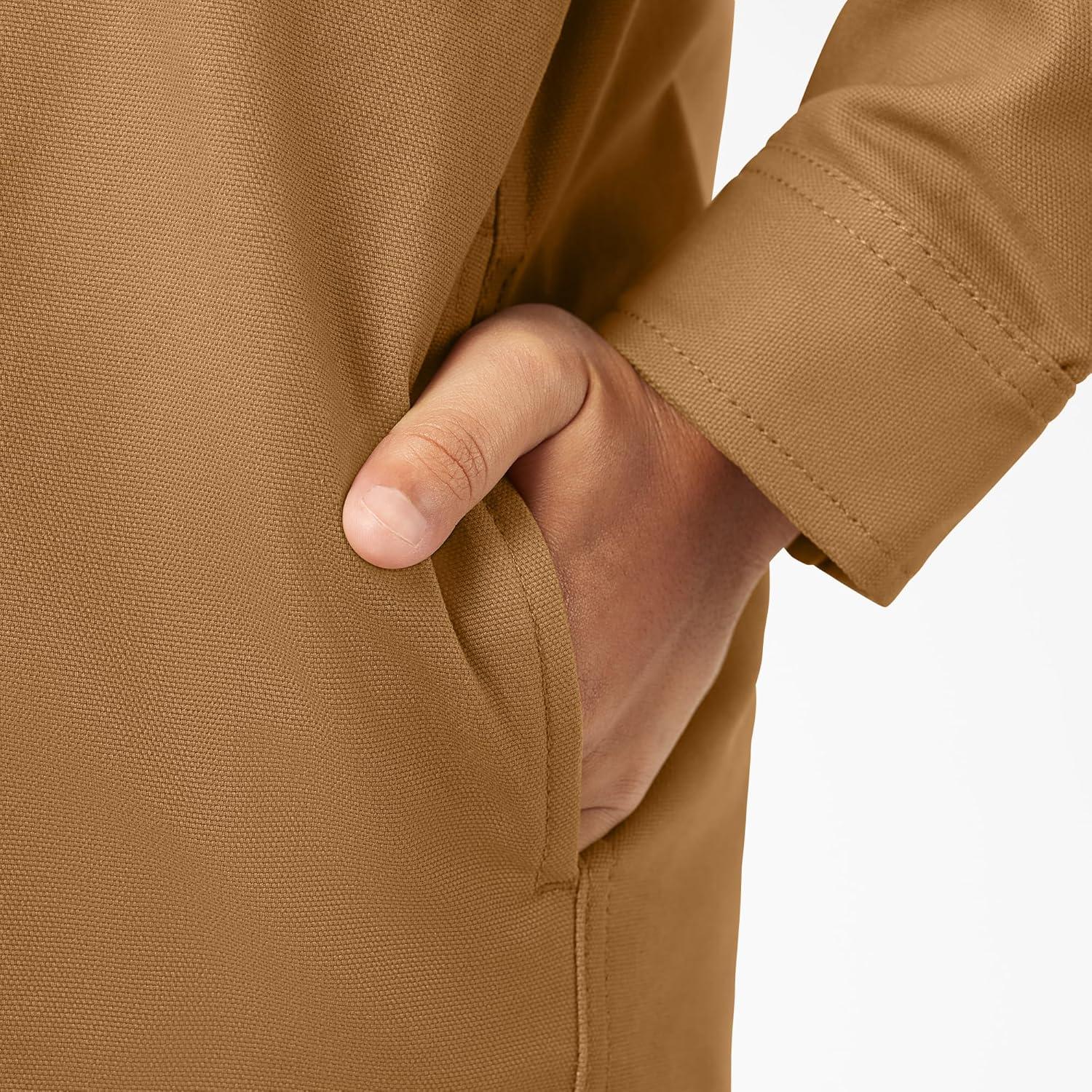 image:imageDickies Boys Duck Shirt JacketBrown Duck