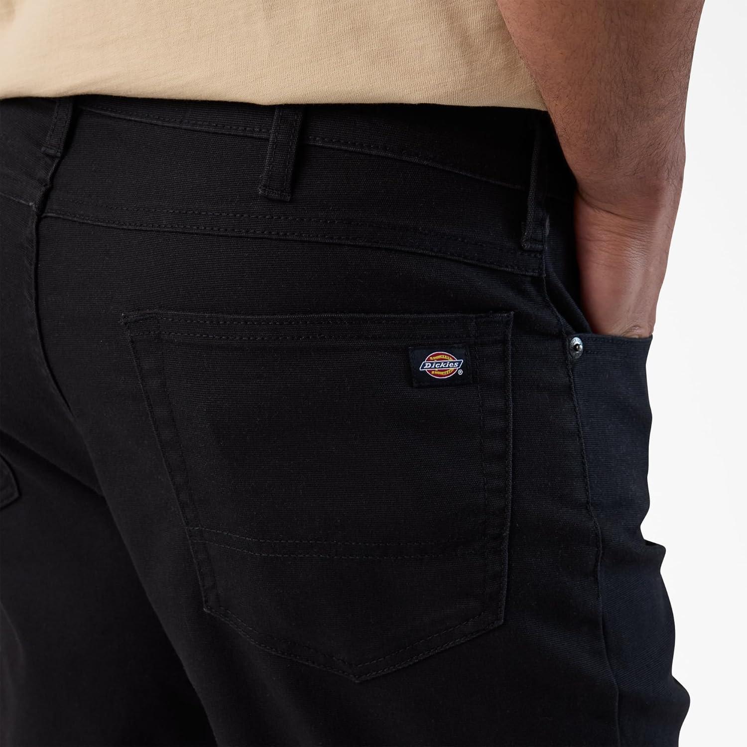 image:imageDickies Mens Flex 5Pocket Duck Canvas Shorts 11Black