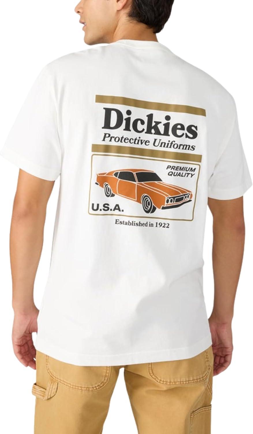 image:imageDickies Mens Short Sleeve Graphic TeesSnow White