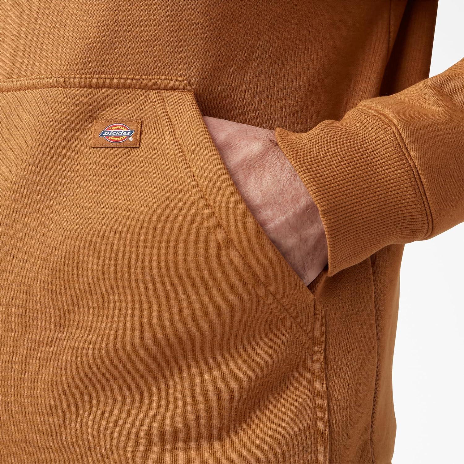 image:imageDickies Water Repellent Sleeve Logo HoodieBrown Duck