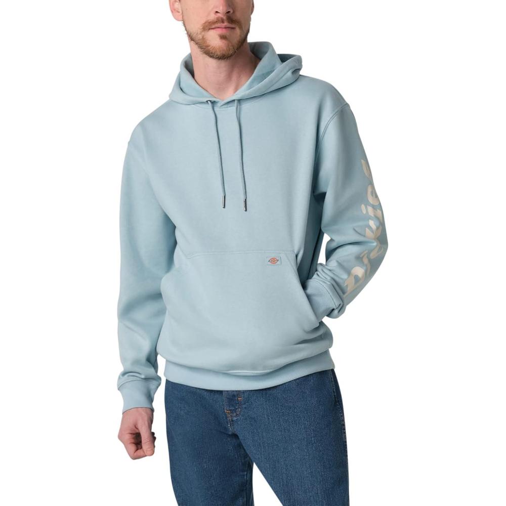 image:imageDickies Water Repellent Sleeve Logo HoodieClear Blue
