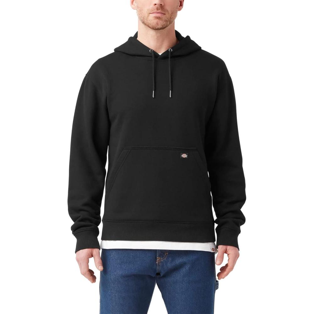 image:imageDickies Water Repellent Sleeve Logo HoodieKnit Black