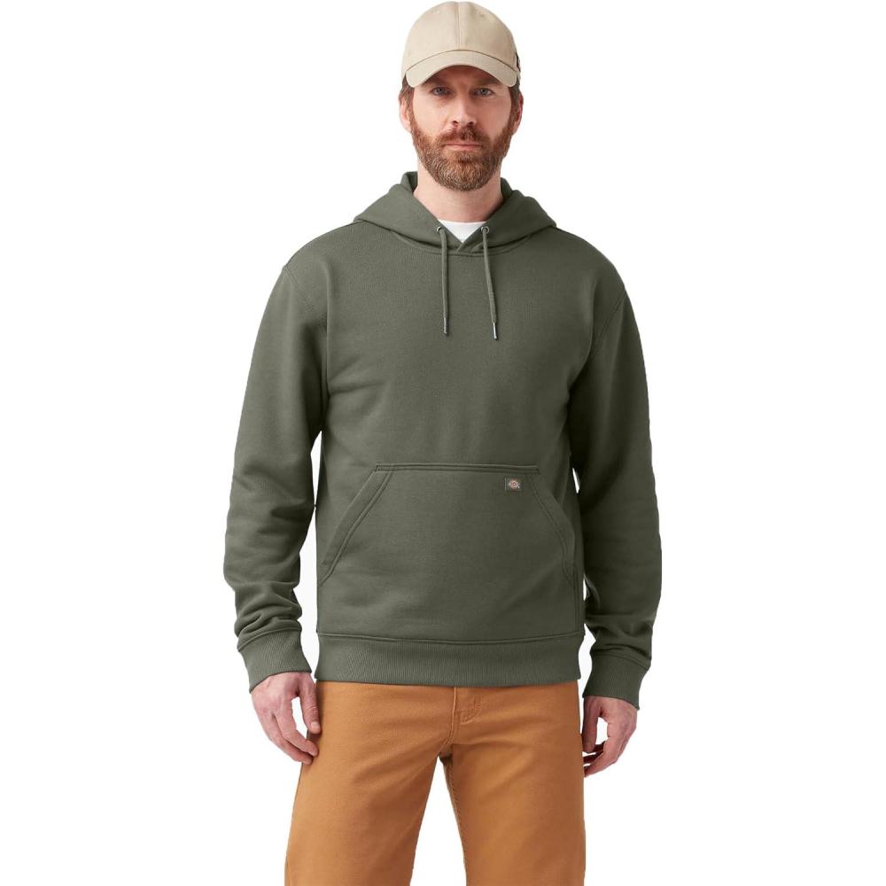image:imageDickies Water Repellent Sleeve Logo HoodieMoss Green