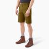 Dickies Flex Cooling Regular Fit Utility Shorts, 11″(Dark Olive)