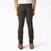 Dickies Flex Skinny Fit Double Knee Work Pants(Olive Green)