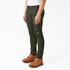 Dickies Flex Skinny Fit Double Knee Work Pants(Olive Green)
