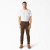 Dickies Flex Skinny Fit Double Knee Work Pants(Timber Brown)