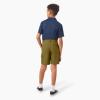 Dickies Kids’ Ripstop Cargo Shorts, 4-20(Dark Olive)
