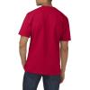 Dickies Men’s Big & Tall Heavyweight Crew Neck Short Sleeve Tee(Red)