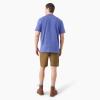 Dickies Men’s Big & Tall Heavyweight Crew Neck Short Sleeve Tee(Skipper Blue)