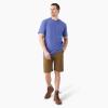 Dickies Men’s Big & Tall Heavyweight Crew Neck Short Sleeve Tee(Skipper Blue)