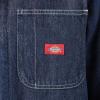 Dickies Men’s Blanket Lined Denim Chore Coat(Rinsed Indigo Blue)