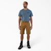Dickies Men’s Flex 5-Pocket Duck Canvas Shorts, 11″(Brown Duck)