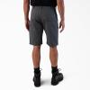 Dickies Men’s Flex 5-Pocket Duck Canvas Shorts, 11″(Slate)
