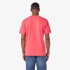 Dickies Men’s Heavyweight Heathered Short Sleeve Pocket T-Shirt(Coral Reef Heather)