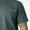 Dickies Men’s Heavyweight Heathered Short Sleeve Pocket T-Shirt(Green)