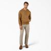 Dickies Men’s Pullover Fleece Hoodie(Brown Duck)