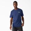 Dickies Mens Short Sleeve Graphic Tees(Naval Academy / Chained)
