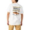 Dickies Mens Short Sleeve Graphic Tees(Snow White)