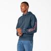 Dickies Water Repellent Sleeve Logo Hoodie(Baltic Blue)