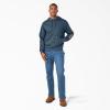 Dickies Water Repellent Sleeve Logo Hoodie(Baltic Blue)