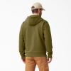 Dickies Water Repellent Sleeve Logo Hoodie(Green Moss)