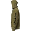 Dickies Water Repellent Sleeve Logo Hoodie(Green Moss)