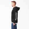 Dickies Water Repellent Sleeve Logo Hoodie(Knit Black)