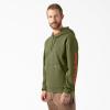 Dickies Water Repellent Sleeve Logo Hoodie(Sphagnum)