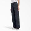 Dickies Women’s Loose Fit Double Knee Work Pants(Dark Navy)