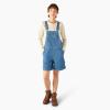 Dickies Women’s Relaxed Fit Bib Shortalls(Blue)
