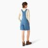 Dickies Women’s Relaxed Fit Bib Shortalls(Blue)