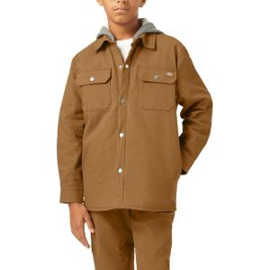 Dickies Boy’s Duck Shirt Jacket(Black)