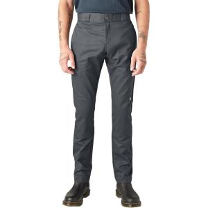 Dickies Flex Skinny Fit Double Knee Work Pants(Charcoal)