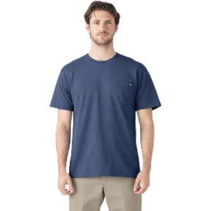Dickies Men’s Big & Tall Heavyweight Crew Neck Short Sleeve Tee(Retro Indigo)