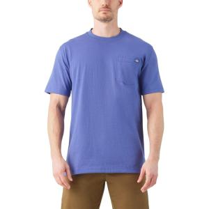 Dickies Men’s Big & Tall Heavyweight Crew Neck Short Sleeve Tee(Skipper Blue)