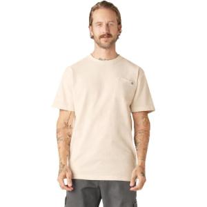 Dickies Men’s Big & Tall Heavyweight Crew Neck Short Sleeve Tee(Whitecap Gray)