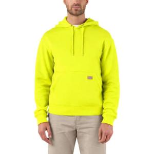 Dickies Men’s Pullover Fleece Hoodie(Bright Yellow)