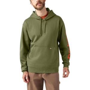 Dickies Water Repellent Sleeve Logo Hoodie(Sphagnum)