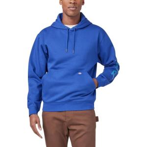 Dickies Water Repellent Sleeve Logo Hoodie(Surf Blue)
