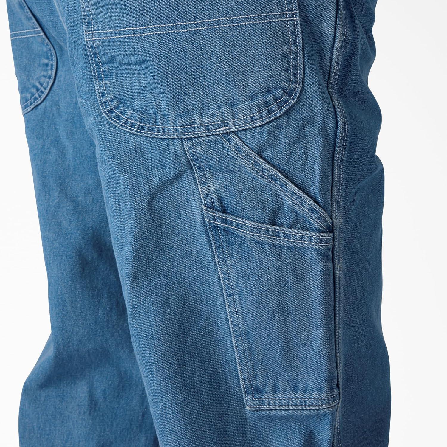 image:imageDickies Mens Bib OverallBleach Wash