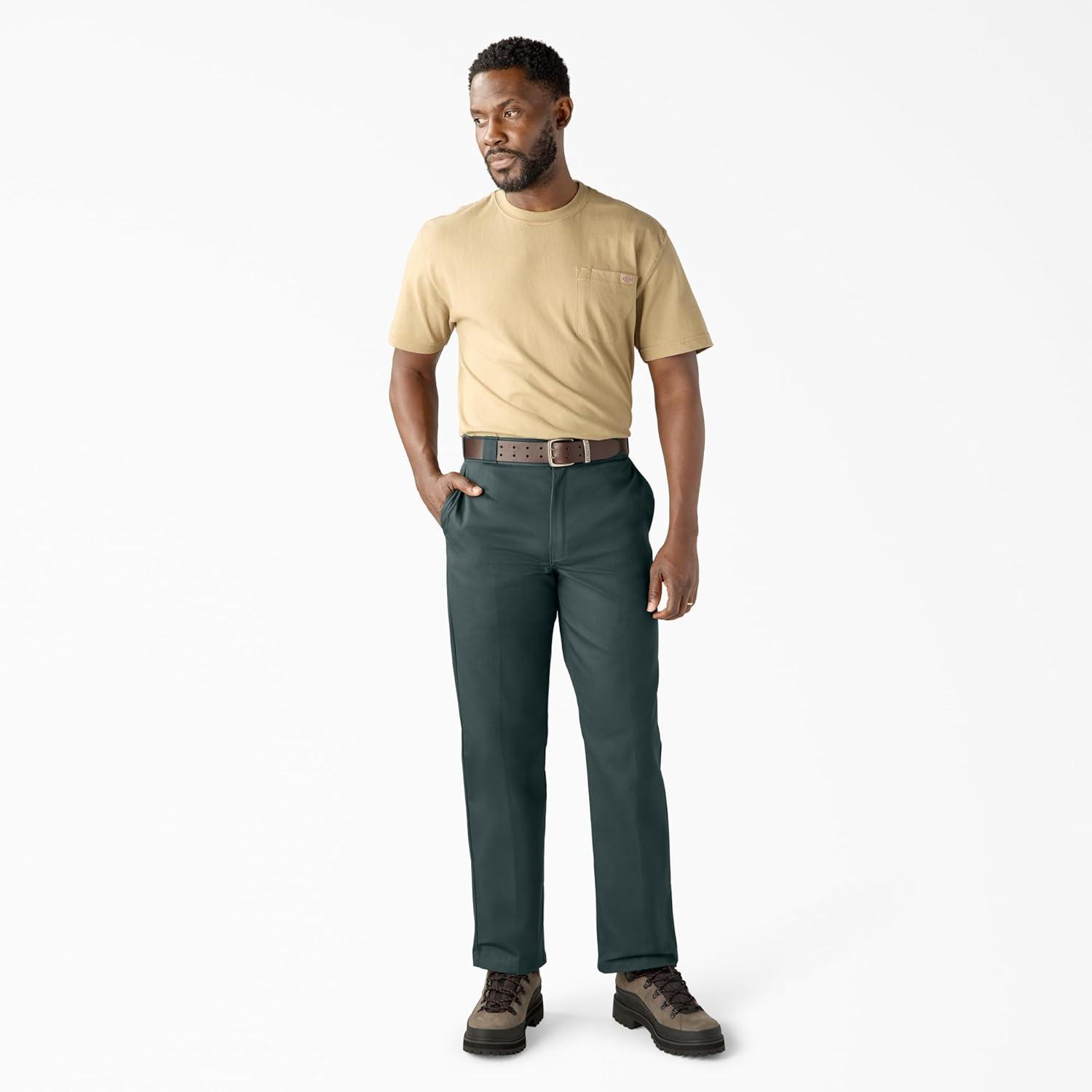 image:imageDickies Mens Original 874 Straight Leg Work PantsHunter Green
