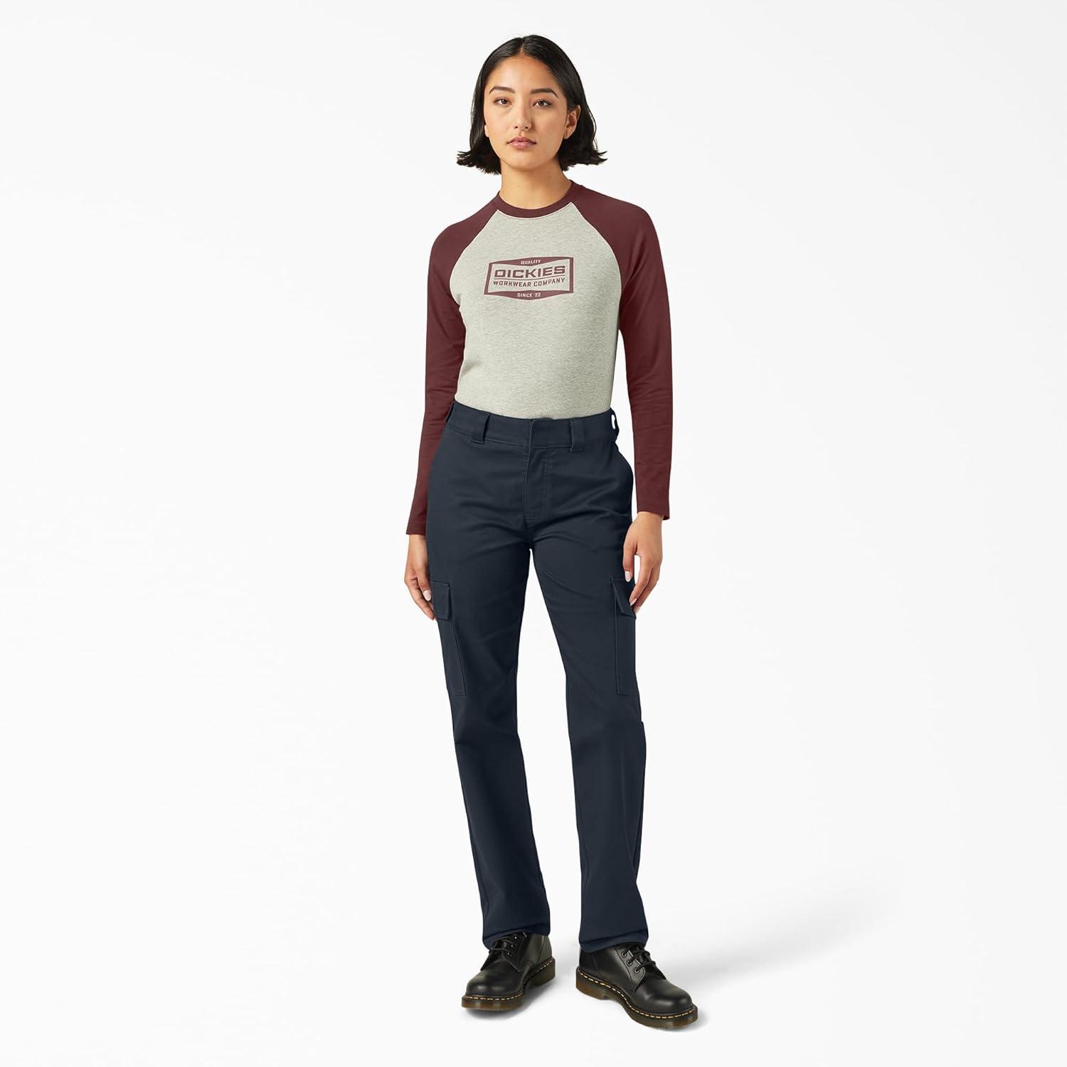 image:imageDickies Womens Super Flex Twill Cargo PantDark Navy