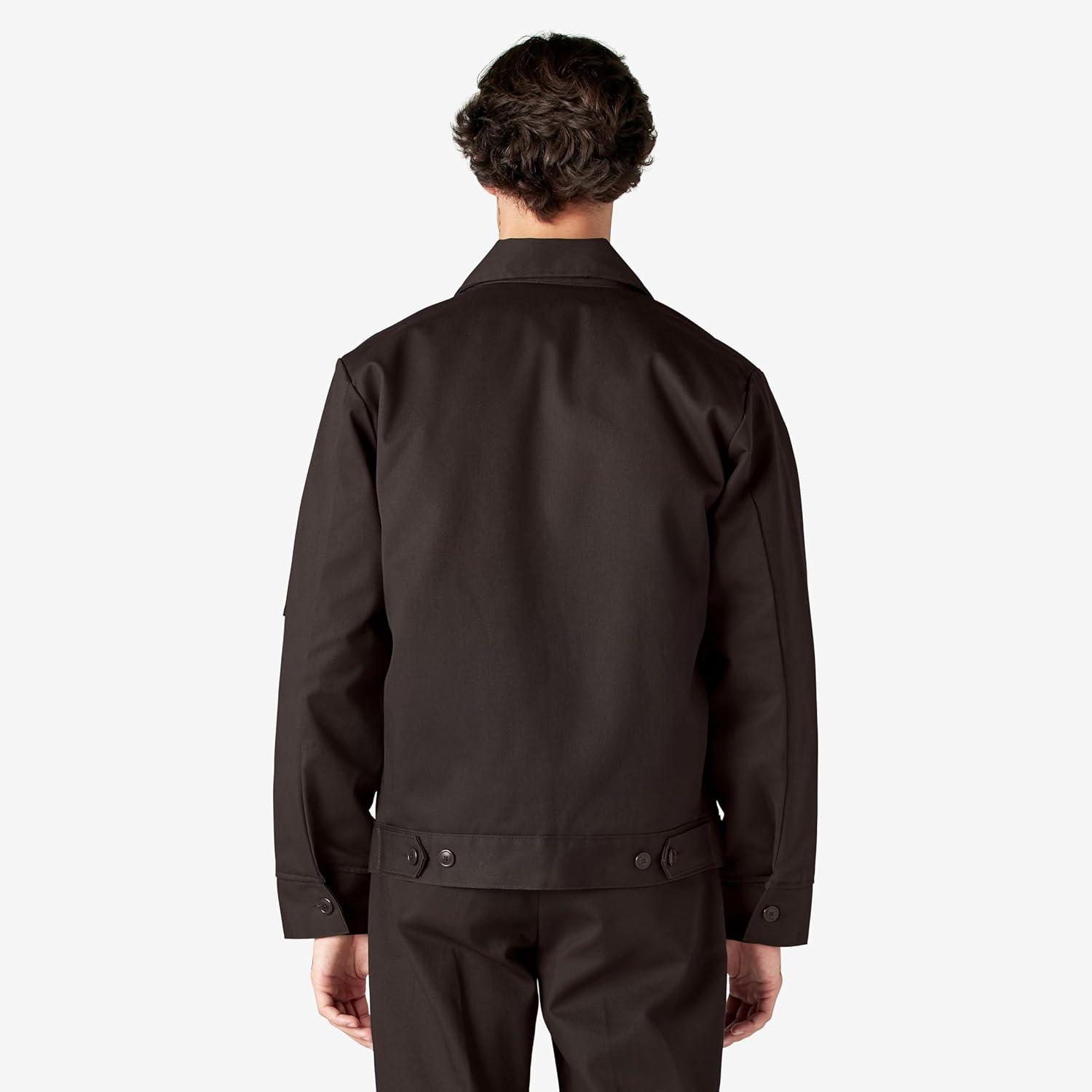 image:imageDickies mens Insulated Eisenhower Frontzip JacketDark Brown