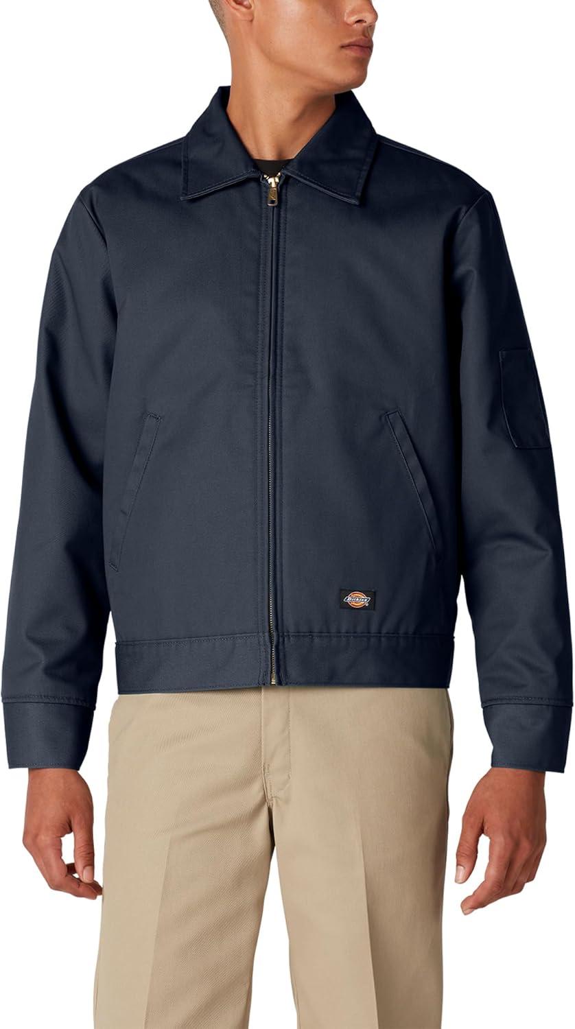 image:imageDickies mens Insulated Eisenhower Frontzip JacketDark Navy