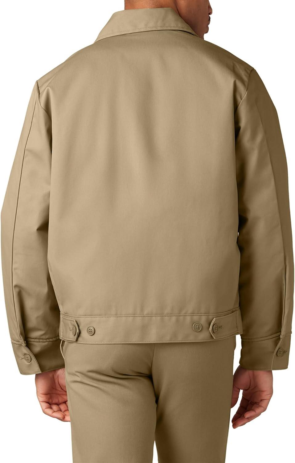 image:imageDickies mens Insulated Eisenhower Frontzip JacketKhaki