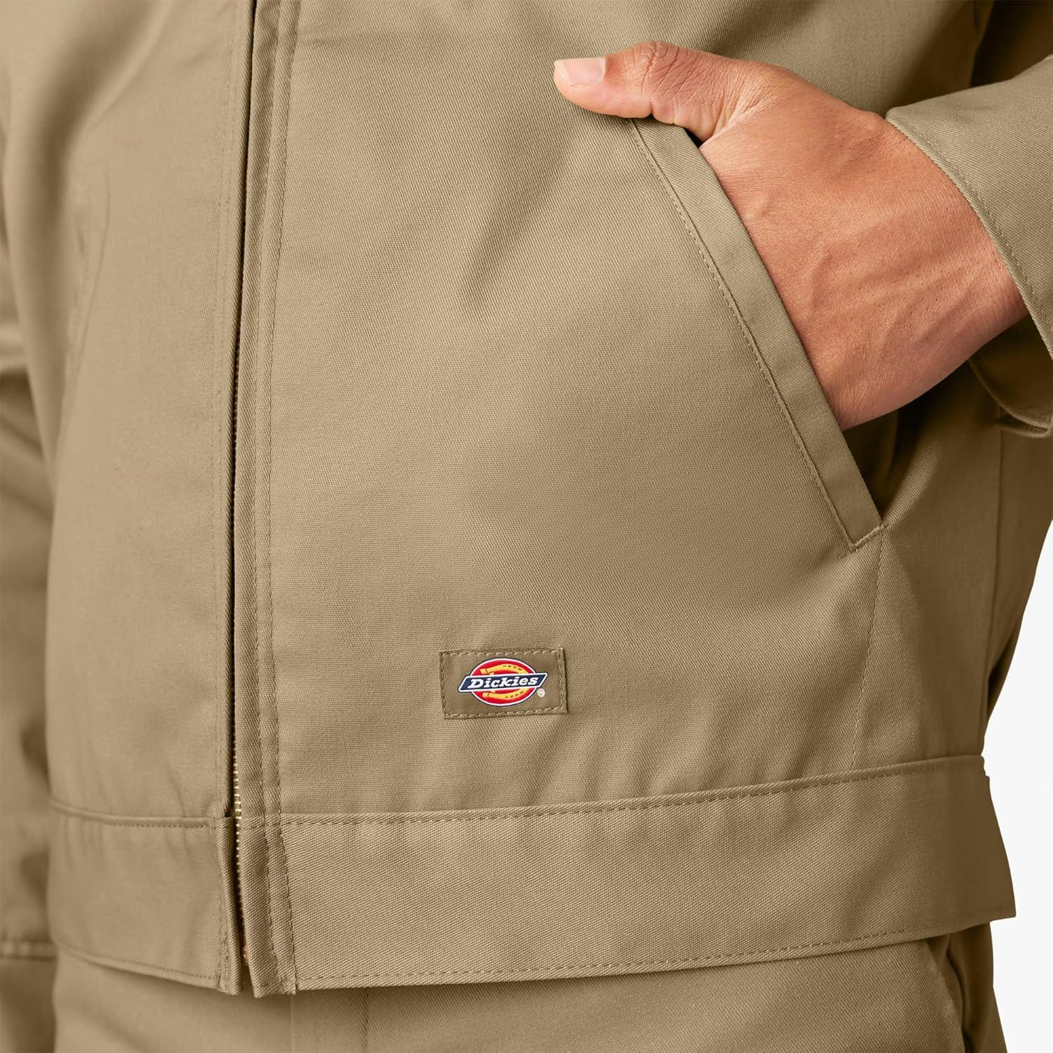 image:imageDickies mens Insulated Eisenhower Frontzip JacketKhaki