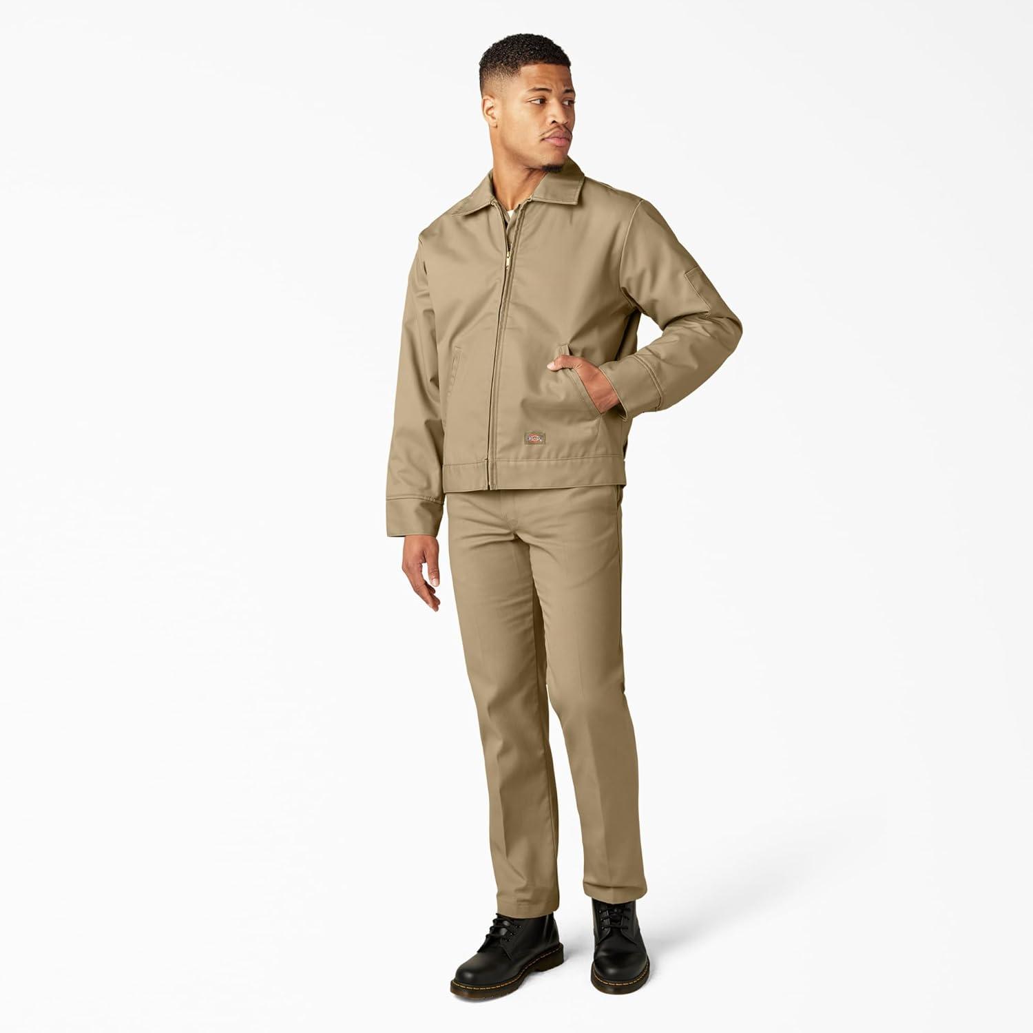 image:imageDickies mens Insulated Eisenhower Frontzip JacketKhaki
