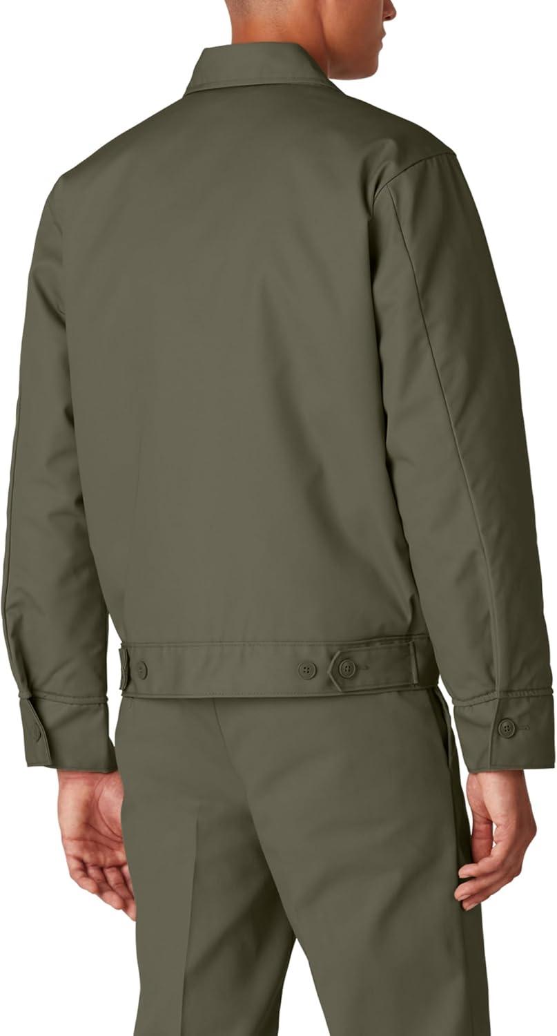 image:imageDickies mens Insulated Eisenhower Frontzip JacketMoss