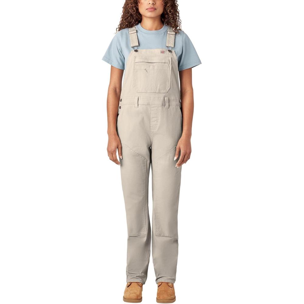 image:imageDickies Womens Double Front Bib OverallsRinsed Stone